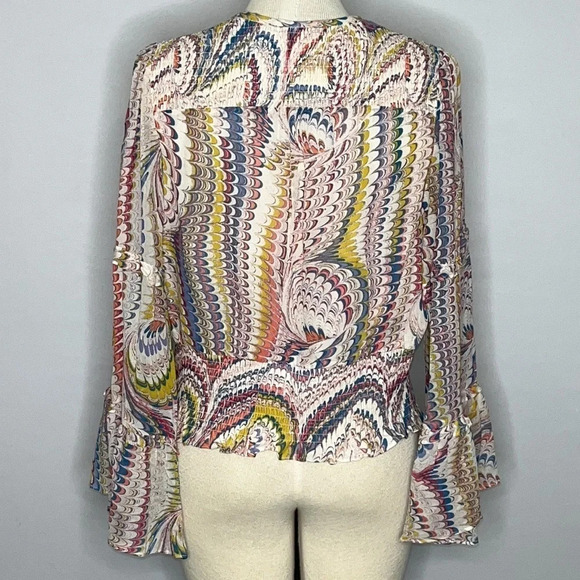 Maeve by Anthropologie Jessa Peasant Blouse - Size Small - Picture 5 of 9